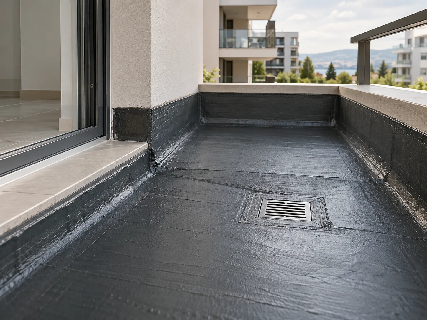 Étanchéité de balcon et loggia