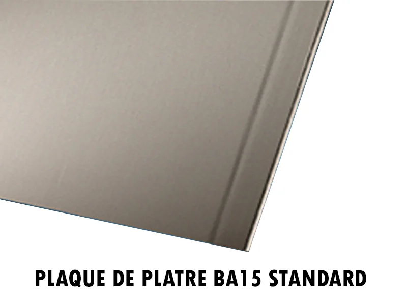 PLAQUE DE PLATRE BA15 — Verdanove